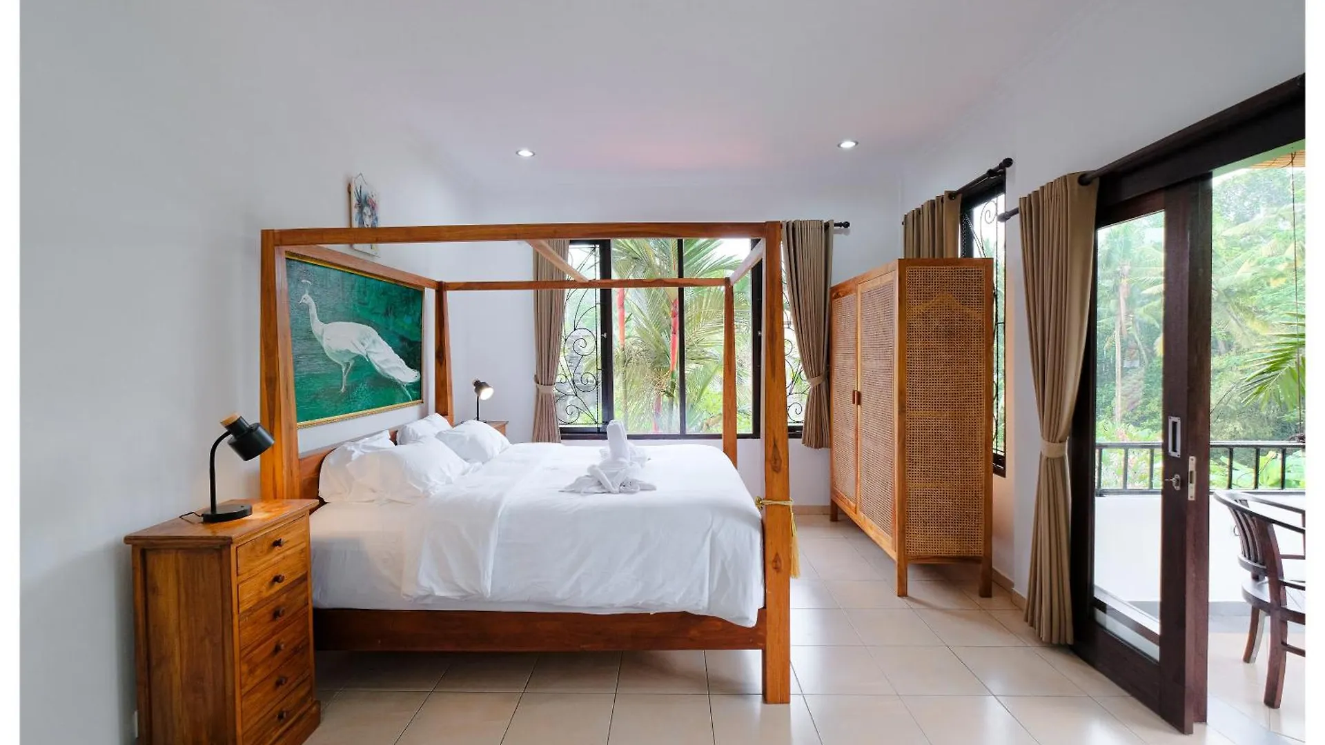 Wegy House-3Br In Udub With Pool And Jungle View Villa Ubud  Indonesia